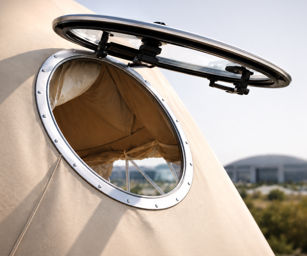 Cửa Nhôm Cầu Cách Nhiệt 80mm: Giải Pháp Cách Nhiệt Hiện Đại Cho Công Trình Dome và Nhà Lắp Ghép